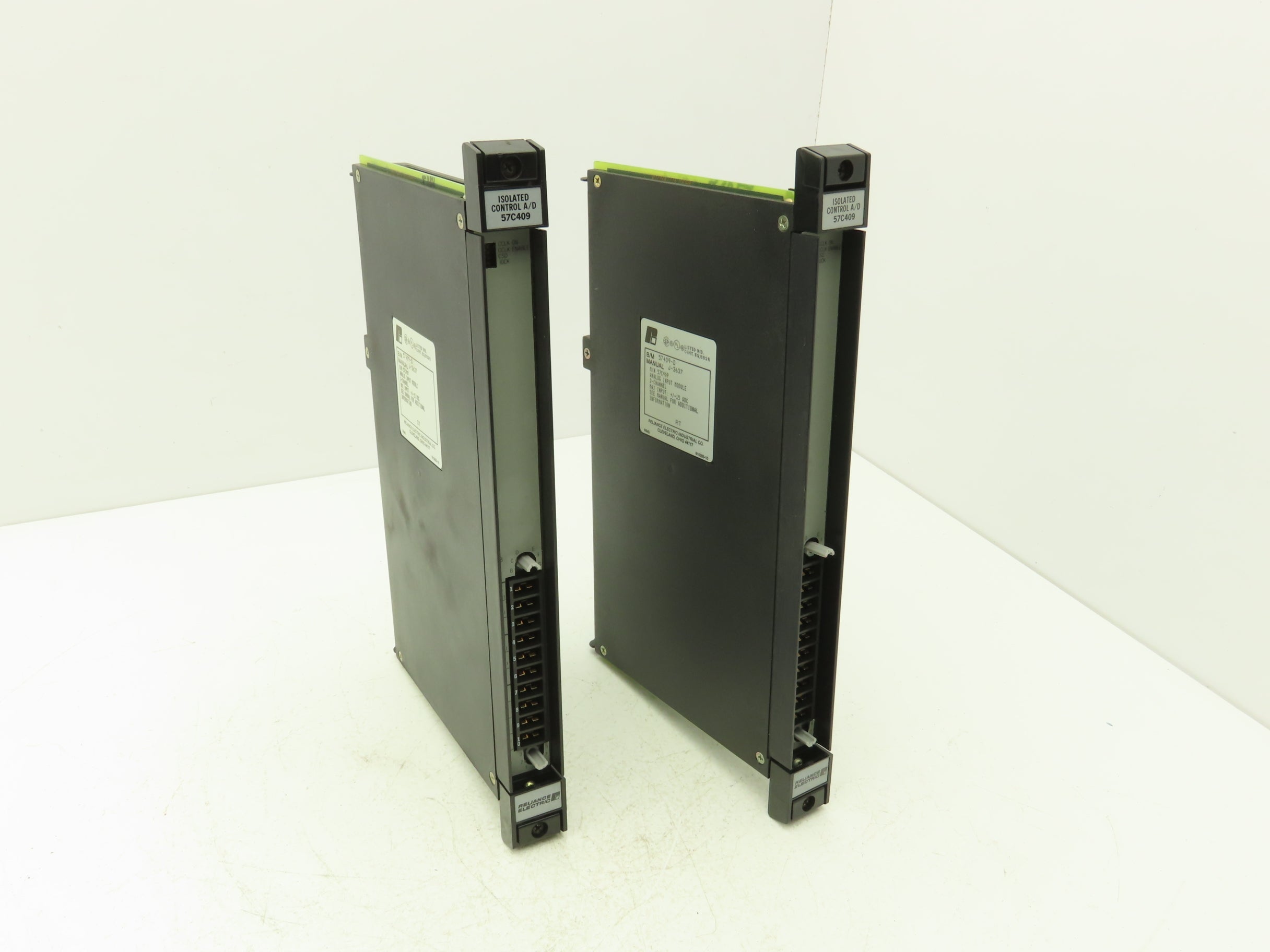 Reliance Electric 57409-D PLC Analog Input Module 2 Channel 57C409 Lot ...