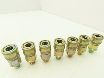 Snap-Tite VIHC4-4M 1/4" Hydraulic Quick Connect Hose Coupling 1/4"NPT  Lot of 7