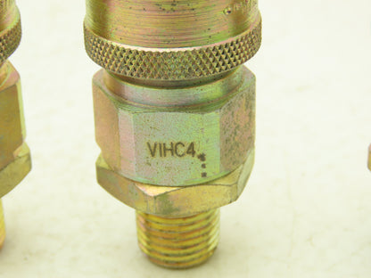 Snap-Tite VIHC4-4M 1/4" Hydraulic Quick Connect Hose Coupling 1/4"NPT  Lot of 7