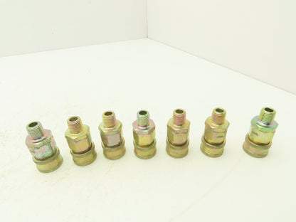 Snap-Tite VIHC4-4M 1/4" Hydraulic Quick Connect Hose Coupling 1/4"NPT  Lot of 7