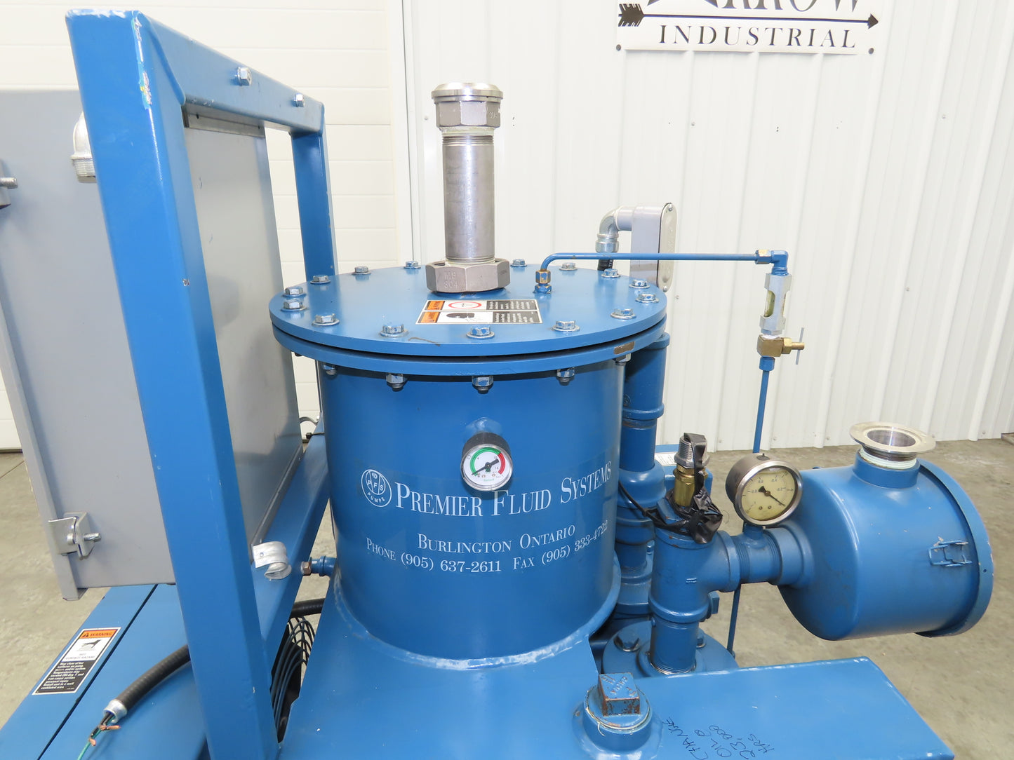 Travaini TRMB 40-110/RX Liquid Ring Vacuum Pump 4kw 5.5hp 230/460V 3Ph 25 Torr