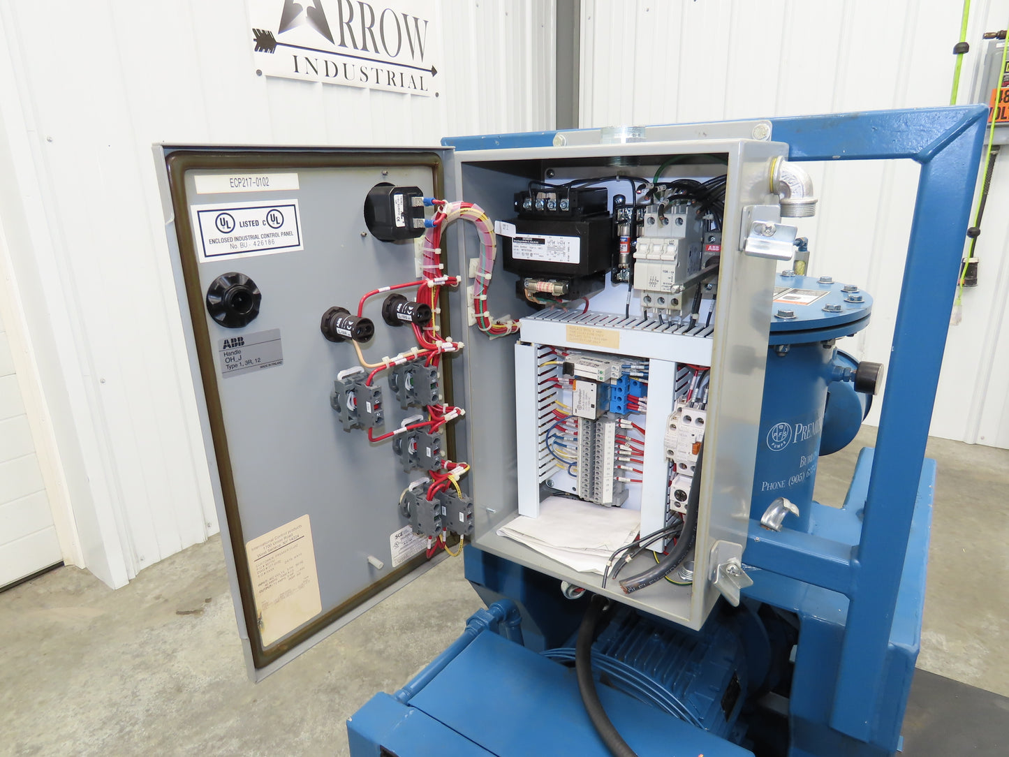 Travaini TRMB 40-110/RX Liquid Ring Vacuum Pump 4kw 5.5hp 230/460V 3Ph 25 Torr