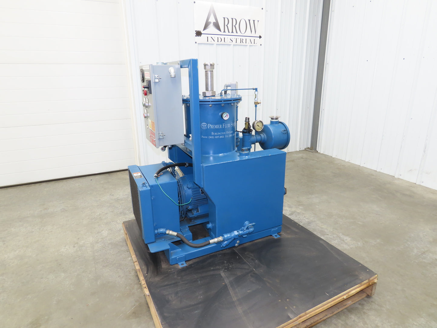 Travaini TRMB 40-110/RX Liquid Ring Vacuum Pump 4kw 5.5hp 230/460V 3Ph 25 Torr