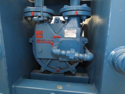 Travaini TRMB 40-110/RX Liquid Ring Vacuum Pump 4kw 5.5hp 230/460V 3Ph 25 Torr