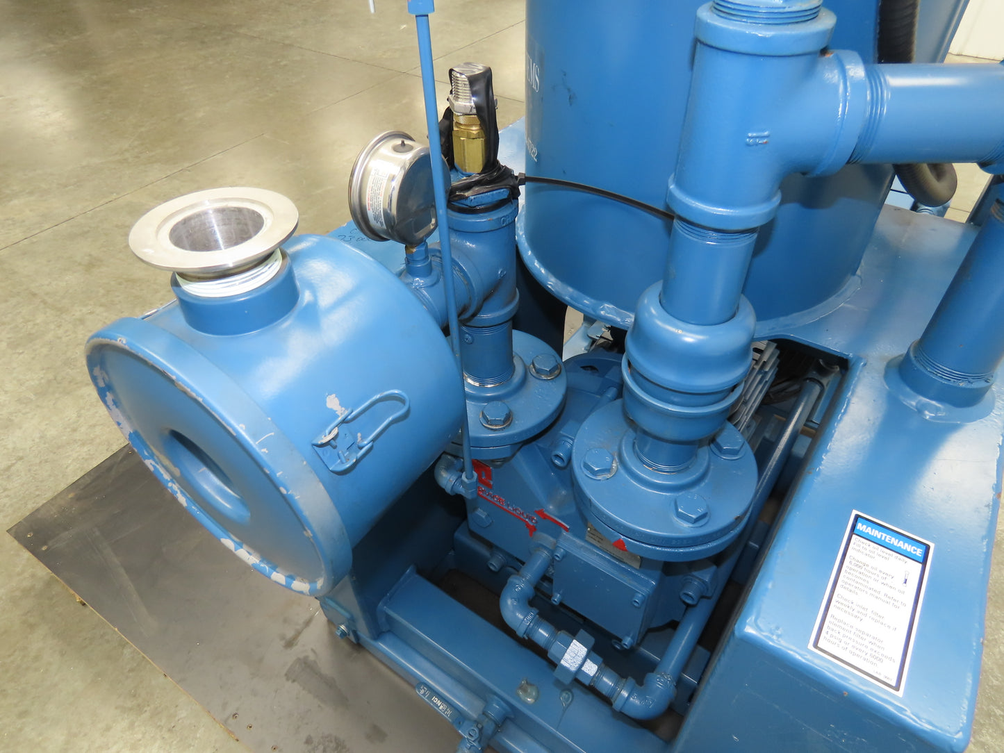 Travaini TRMB 40-110/RX Liquid Ring Vacuum Pump 4kw 5.5hp 230/460V 3Ph 25 Torr