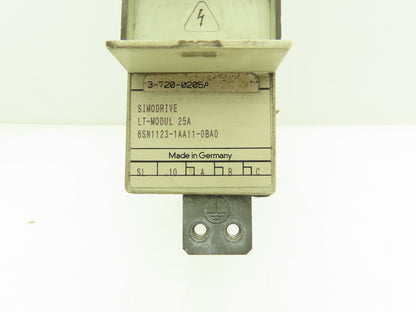 Siemens 6SN1123-1AA11-0BA0 Simodrive LT Modul 25A Servo Controller Module