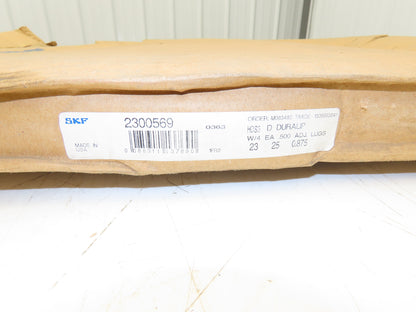 SKF 2300569 Single Lip Oil Seal ID 23" OD 25" Thickness 0.875" Nitrile Rubber