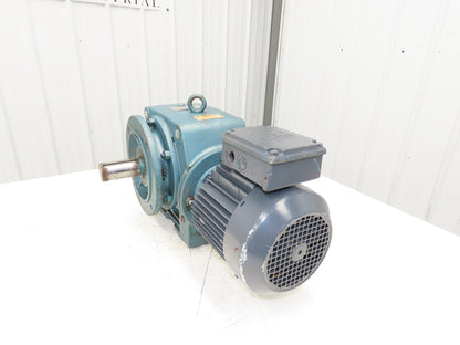 Sew SF72DT90L4 Worm Gearbox 114:1 Reducer 15RPM 2Hp 230/460V 3Ph 1-3/4" Shaft