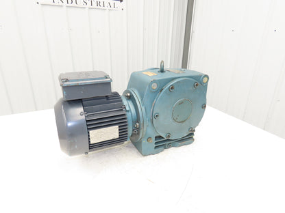 Sew SF72DT90L4 Worm Gearbox 114:1 Reducer 15RPM 2Hp 230/460V 3Ph 1-3/4" Shaft