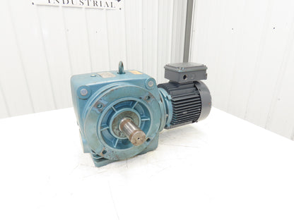 Sew SF72DT90L4 Worm Gearbox 114:1 Reducer 15RPM 2Hp 230/460V 3Ph 1-3/4" Shaft