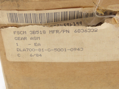 Detroit Diesel Allison 6836332 Spur Gear Assembly Transfer Gear 52-Tooth