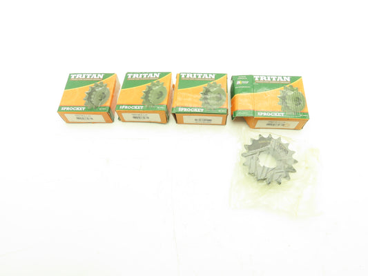 Tritan 50BS16Hx1 3/8 Sprocket Bored To Size #50 Chain 1.3750" Bore 16 T Lot of 4