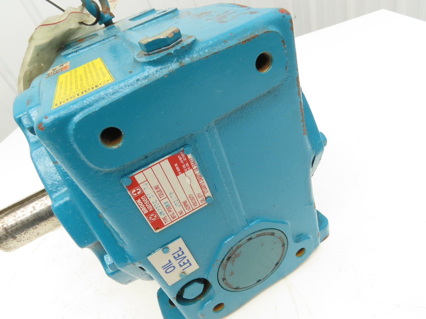Brook Hansen JKN32C 35.5U Gearbox 35.5:1 Ratio Reducer 49rpm RH 143/145TC