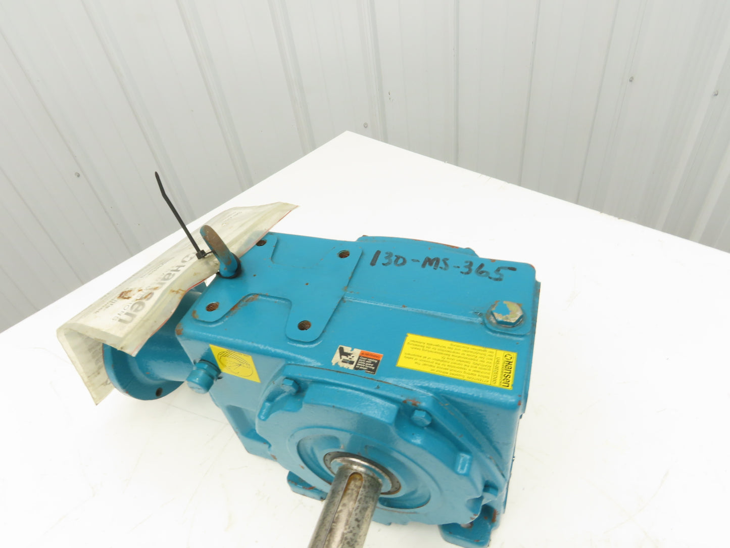Brook Hansen JKN32C 35.5U Gearbox 35.5:1 Ratio Reducer 49rpm RH 143/145TC