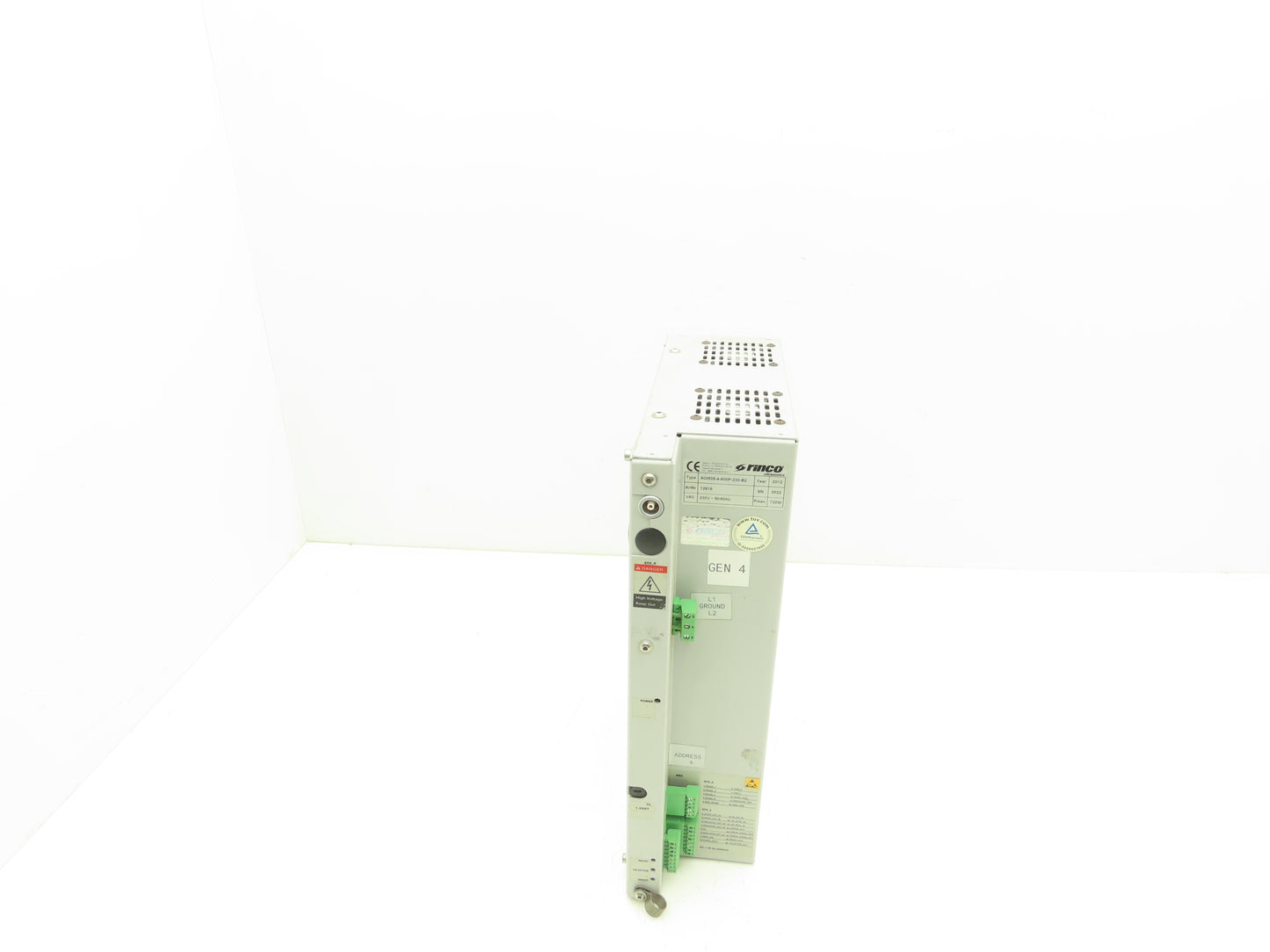 Rinco Ultrasonics AGM35-4-600P-230-B2 Ultrasonic Generator for Plastic Welding