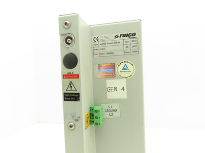 Rinco Ultrasonics AGM35-4-600P-230-B2 Ultrasonic Generator for Plastic Welding