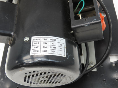 Dust Collector 4" Blower Exhaust Fan 720 CFM 1Hp 3450rpm 115V
