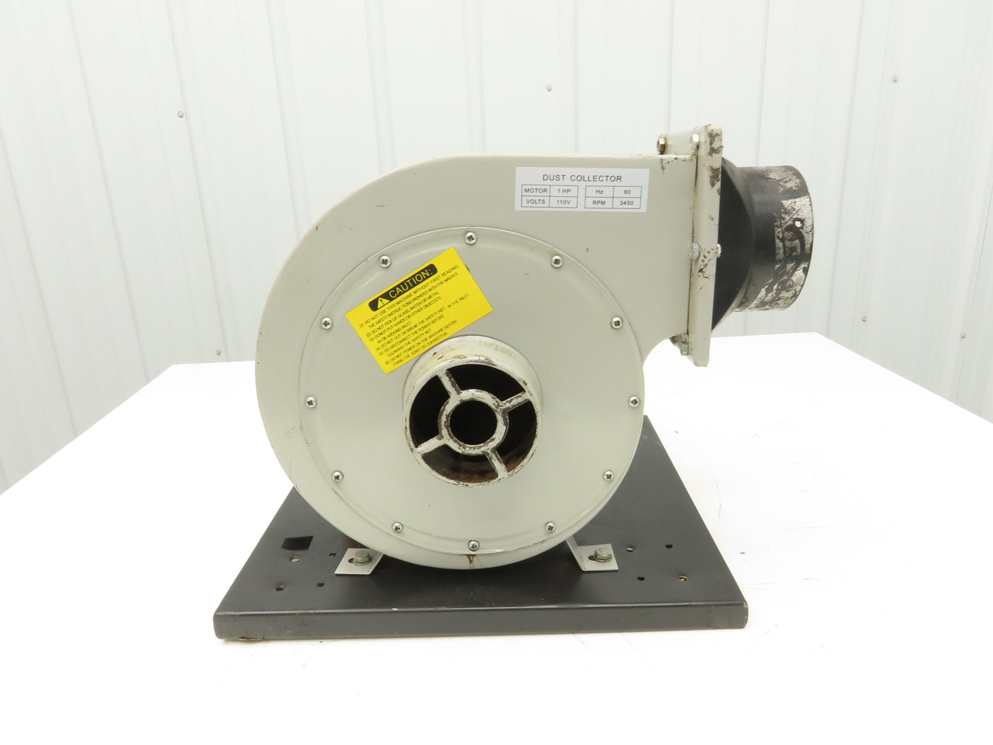 Dust Collector 4" Blower Exhaust Fan 720 CFM 1Hp 3450rpm 115V