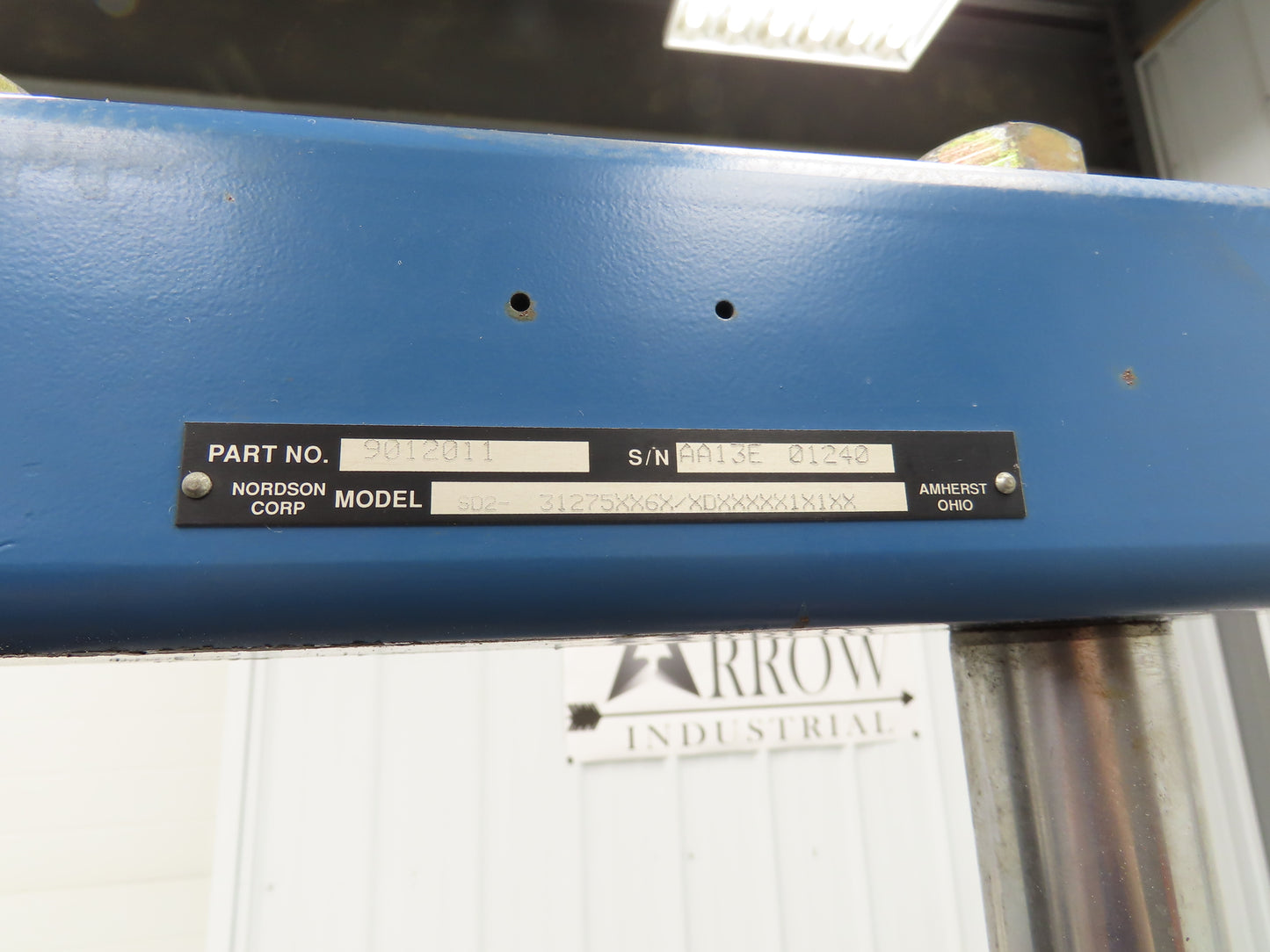 Nordson Rhino SD2 Drum Unloader Pneumatic Pump 48:1 Ratio 100PSI