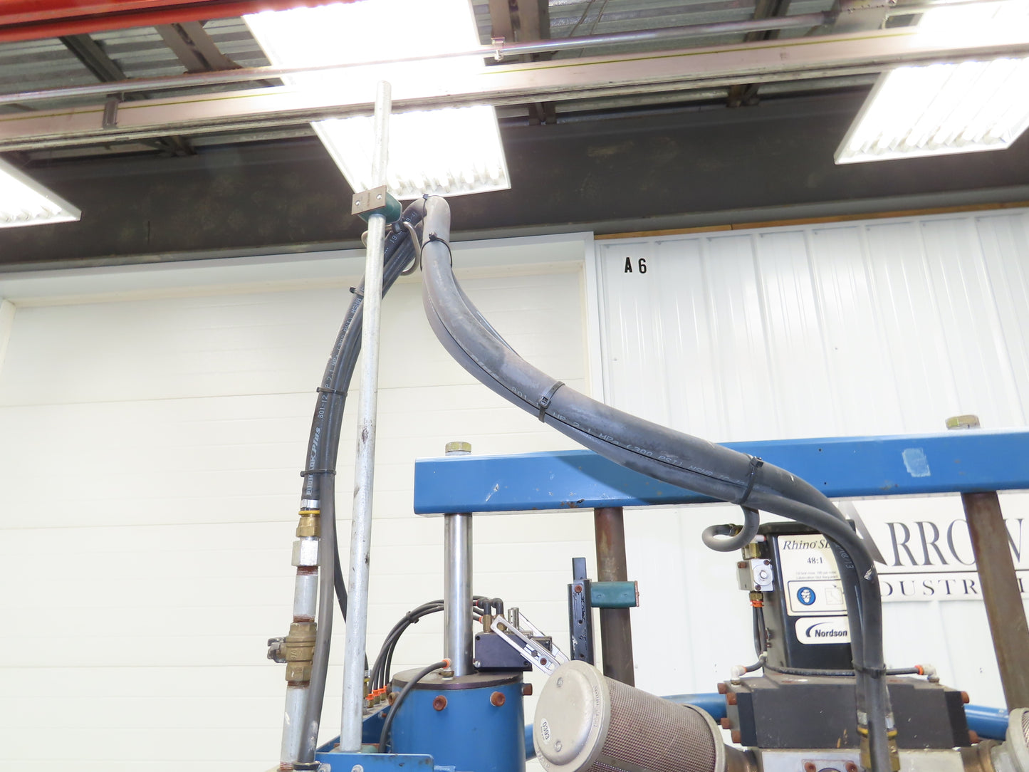 Nordson Rhino SD2 Drum Unloader Pneumatic Pump 48:1 Ratio 100PSI