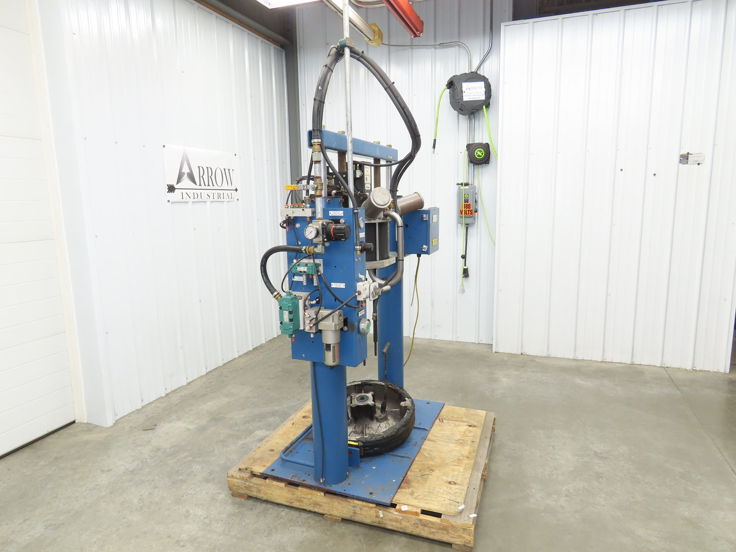 Nordson Rhino SD2 Drum Unloader Pneumatic Pump 48:1 Ratio 100PSI