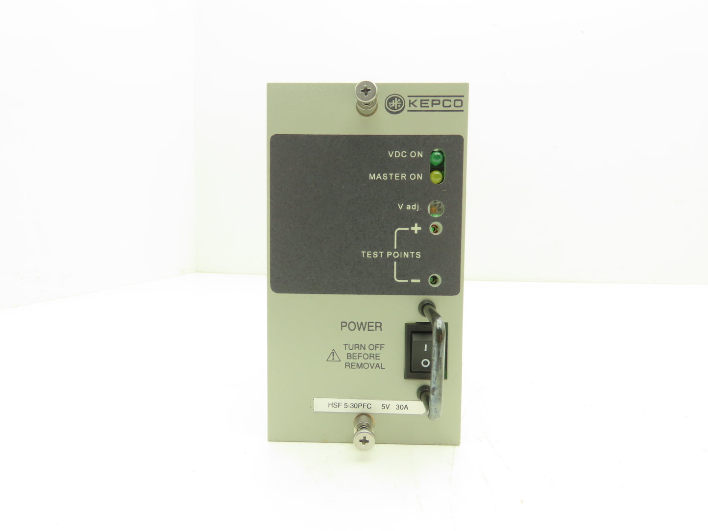 Kepco HSF 5-30PFC Power Supply Plug-in Card 100-240VAC Input 5V 30A Output