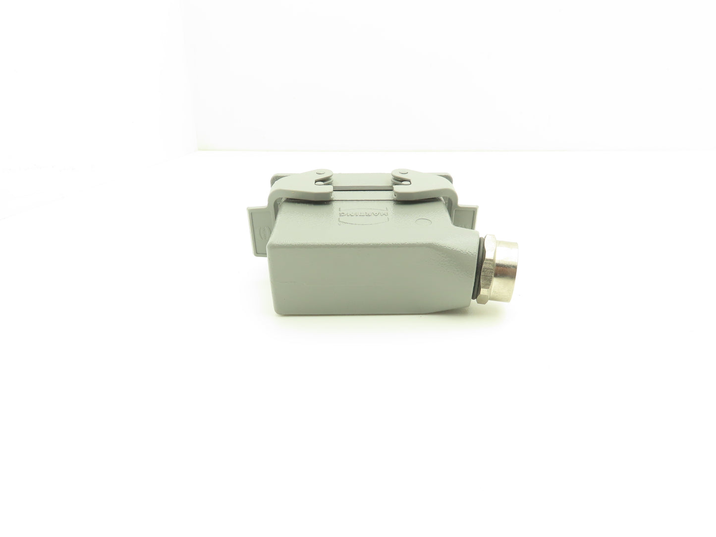 Harting 7310335160000 16-Pin Connector 16A Receptacle Hood 3/4"NPT  Lot of 2