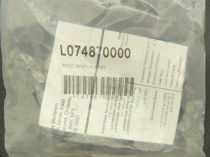 Parker L074870000 Reed Switch Cylinder Position Sensor LED 85-125VAC 5-30VDC