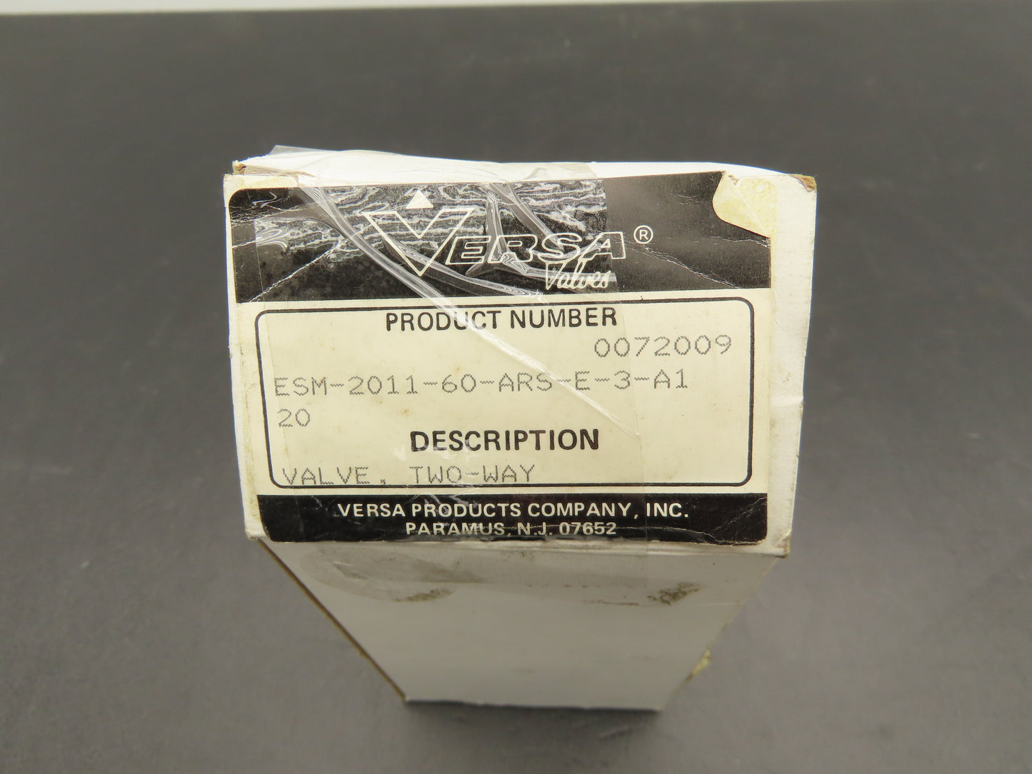Versa ESM-2011-60-ARS-E-3-A120 Pneumatic Solenoid Valve 2-Way NC 120V