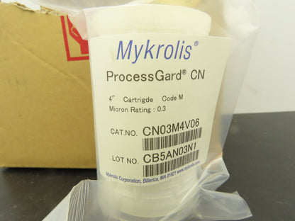 Millipore Mykrolis CN03M4V06 Polygard CN Filter 4" Cartridge 0.3 Micron Lot of 6