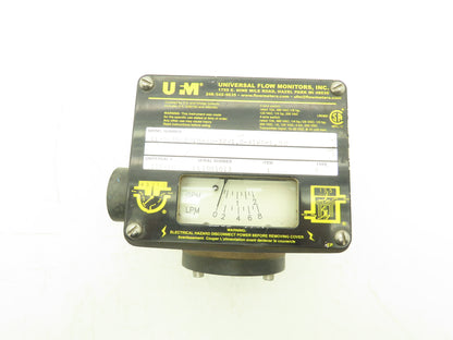 Universal Flow Monitors LL-BBPSB2GLM-4U-32V1.0-A1WR-1.5D Flow Meter 1/2"NPT