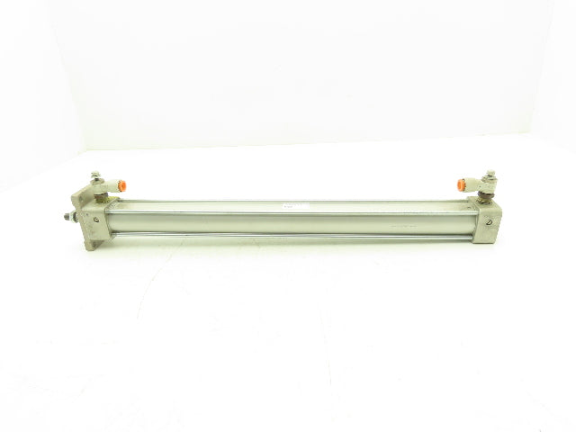 SMC NCDA1KF150-1800 Pneumatic Air Cylinder 1.5" Bore 18 Stroke 250 PSI
