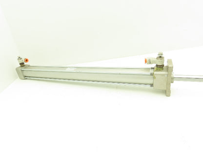 SMC NCDA1KF150-1800 Pneumatic Air Cylinder 1.5" Bore 18 Stroke 250 PSI