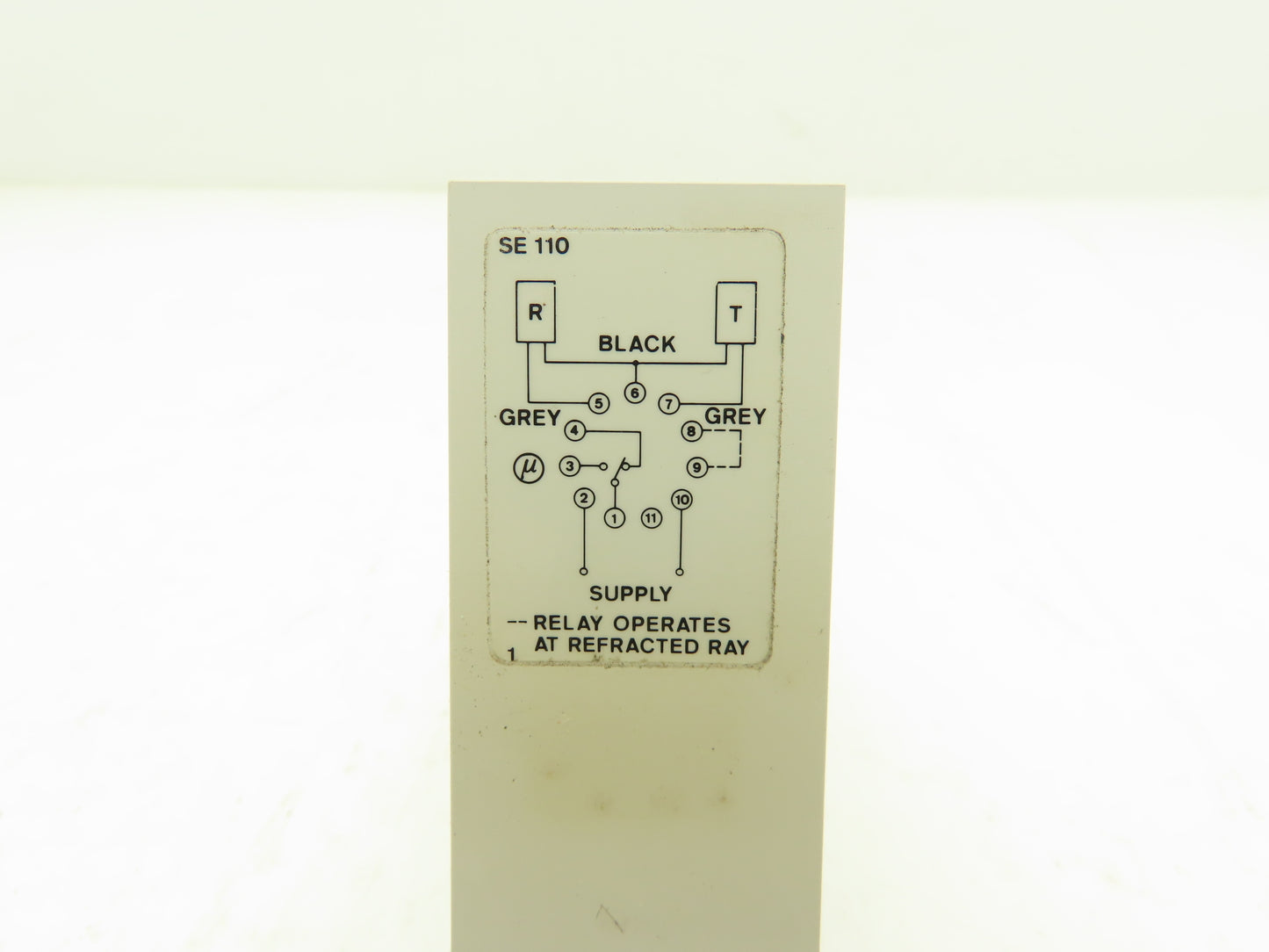 Electromatic SE 110 120 S-System Infrared Photo Relay Modulated Light 11Pin 120V