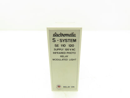 Electromatic SE 110 120 S-System Infrared Photo Relay Modulated Light 11Pin 120V