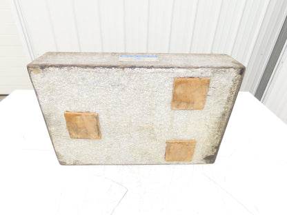 Rock of Ages Granite Surface Inspection Plate Table 18" X 12" X 4" Grade B Type