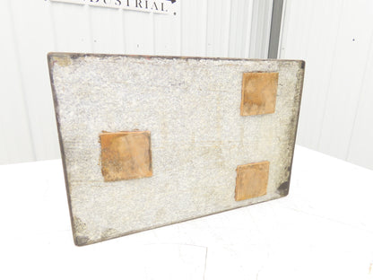 Rock of Ages Granite Surface Inspection Plate Table 18" X 12" X 4" Grade B Type