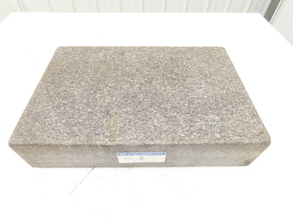Rock of Ages Granite Surface Inspection Plate Table 18" X 12" X 4" Grade B Type