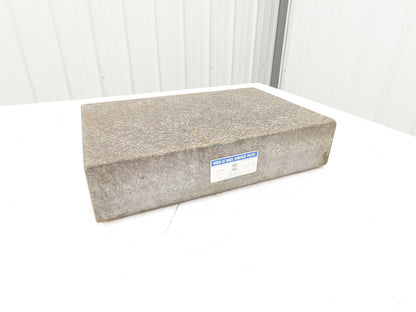 Rock of Ages Granite Surface Inspection Plate Table 18" X 12" X 4" Grade B Type