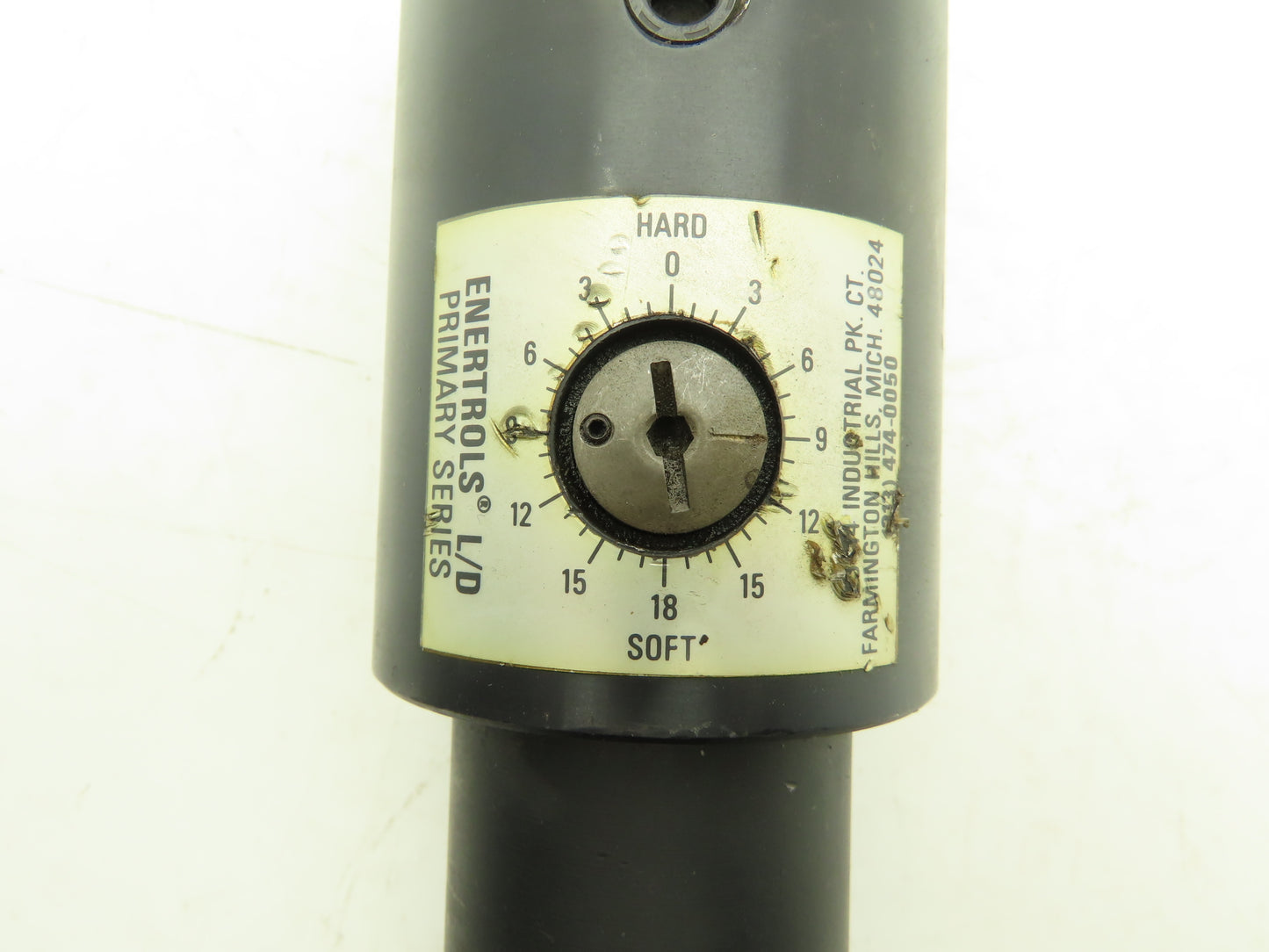 Enertrols L/D SALD 1-1/8X4P-574 Hydraulic Shock Absorber 4" Stroke  *Leaks Oil*