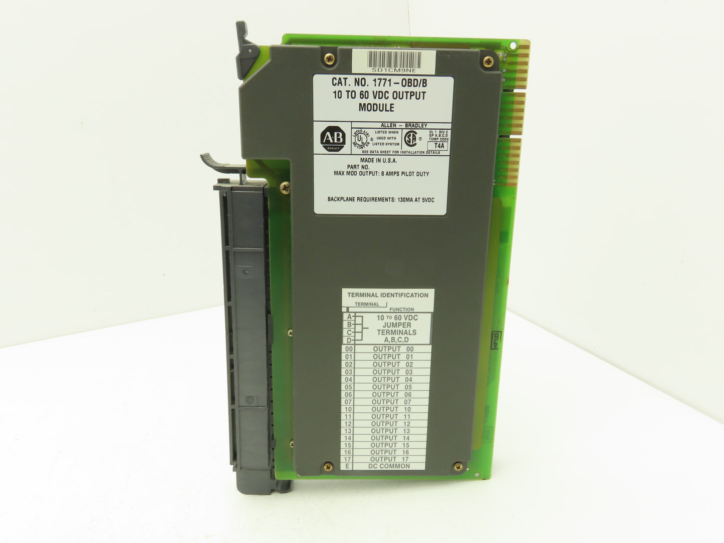 Allen Bradley 1771-OBD/B 10 to 60 VDC Output Module Lot of 5