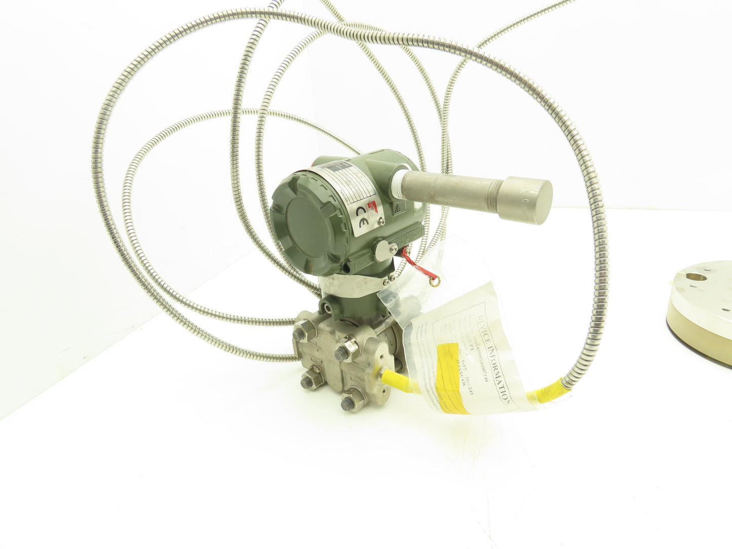 Yokagawa EJA-430A DPHarp Transmitter with Wika Pressure Transducer 430PSI 24VDC