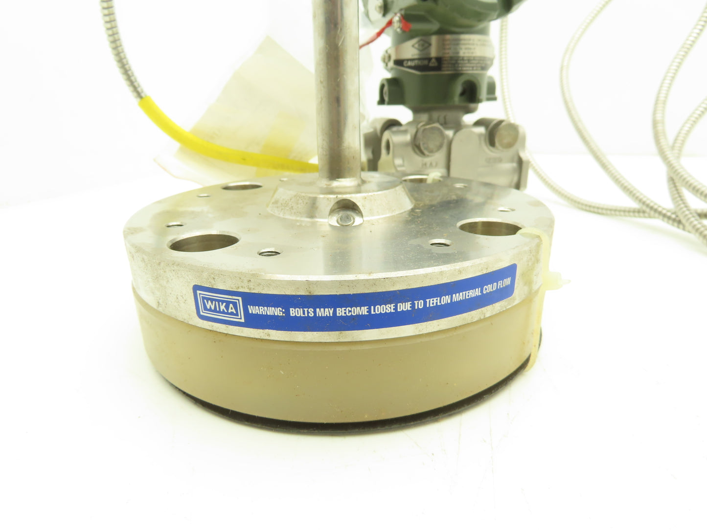 Yokagawa EJA-430A DPHarp Transmitter with Wika Pressure Transducer 430PSI 24VDC