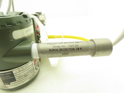 Yokagawa EJA-430A DPHarp Transmitter with Wika Pressure Transducer 430PSI 24VDC