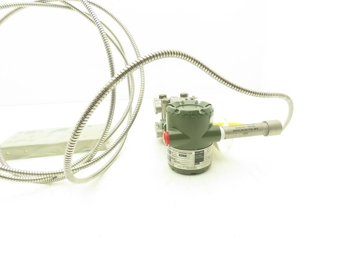 Yokagawa EJA-430A DPHarp Transmitter with Wika Pressure Transducer 430PSI 24VDC