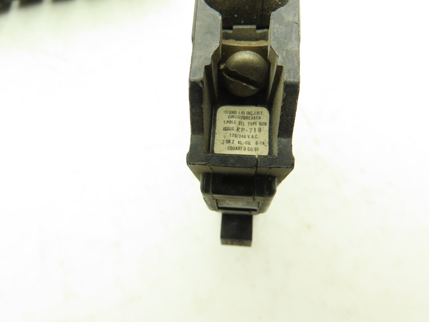Square D QOB120 Circuit Breaker 1-Pole 20A Bolt-On 120/240V  Lot of 20