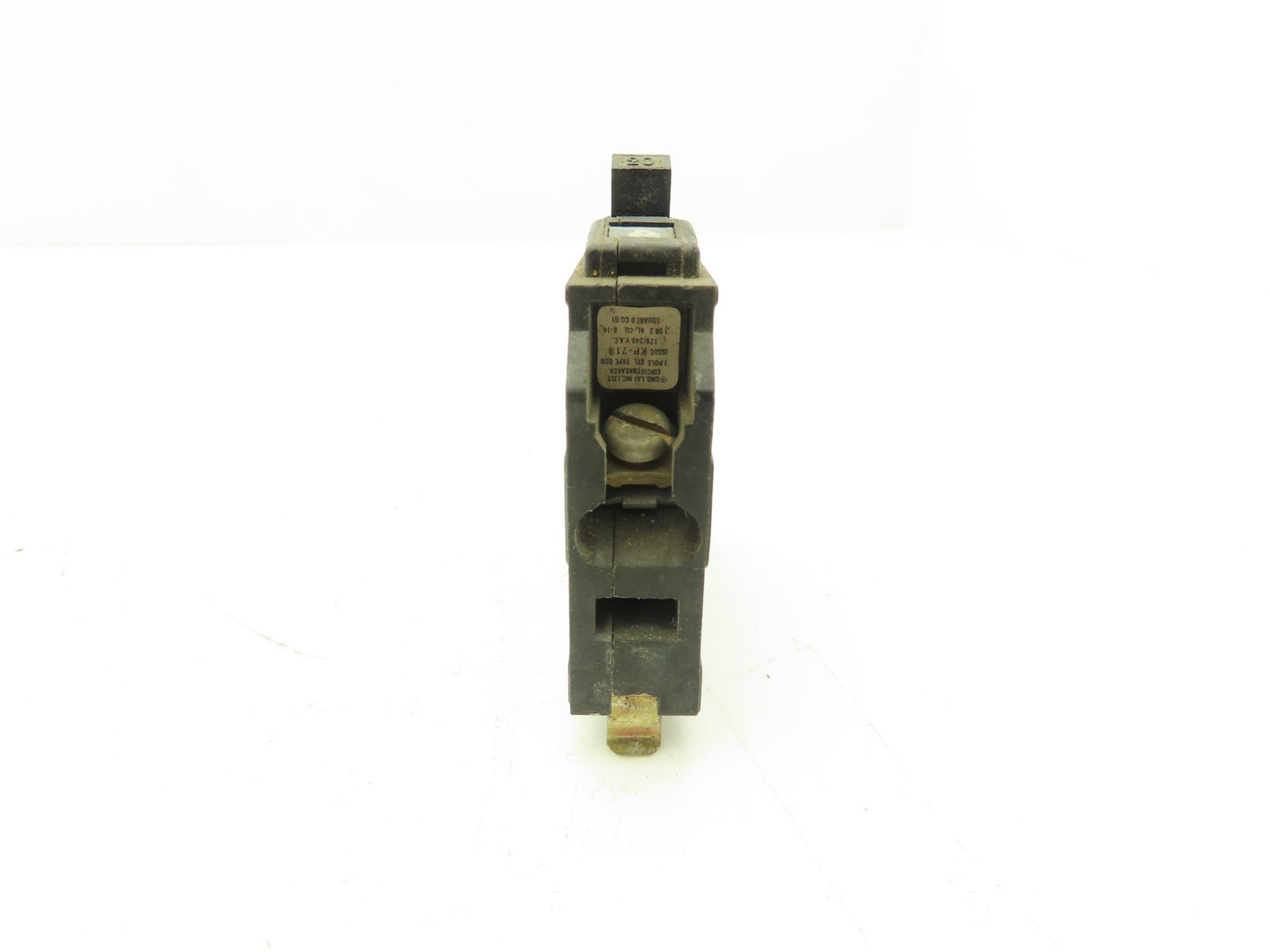 Square D QOB120 Circuit Breaker 1-Pole 20A Bolt-On 120/240V  Lot of 20