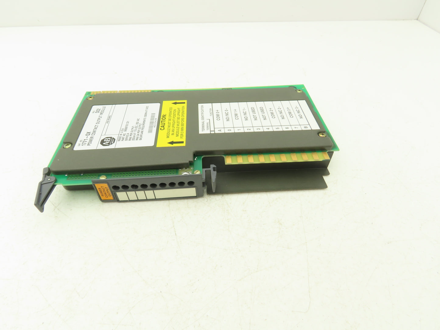 Allen Bradley 1771-OX PLC Power Contact Output Module Rev D02