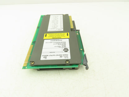 Allen Bradley 1771-OX PLC Power Contact Output Module Rev D02