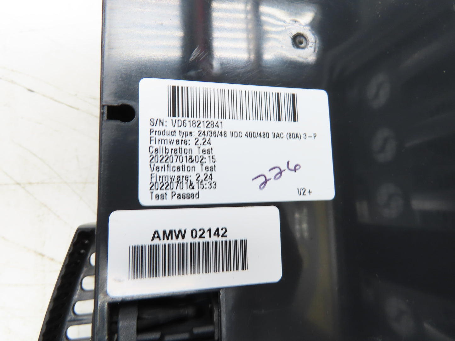 Hawker PTOM3-48F-240Y Forklift Battery Charger 48V 480V 3Ph 2000ah 24/36/48 MOD3